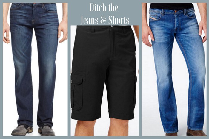 Funeral Attire for Men: Inappropriate Pants