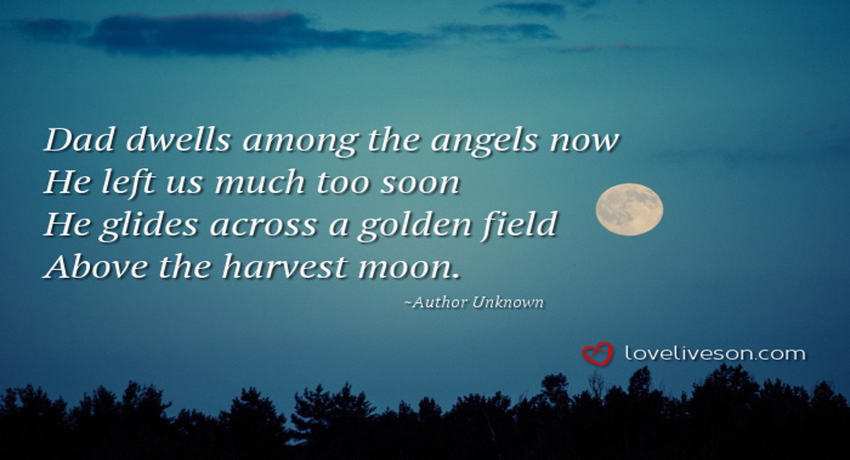 17 Best Funeral Poems for Dad Love Lives On