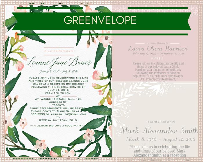 After Funeral Reception Invitation 10