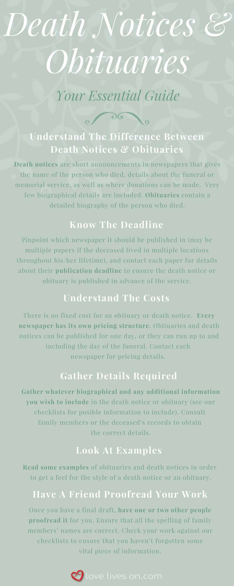Obituaries & Death Notices: Essential Guide