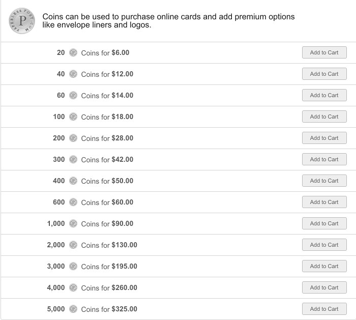 Paperless Post Funeral Reception Invitation Pricing