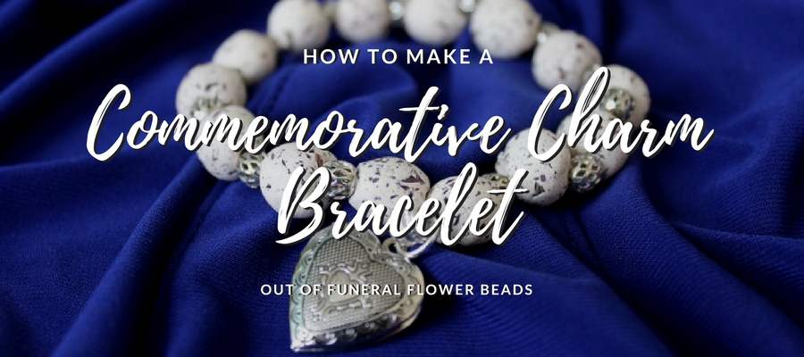 How to Make a Funeral Flower Bead Bracelet