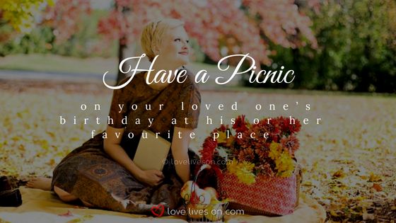 Celebration of Life Ideas: Plan a Picnic