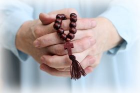 Cover Photo: Funeral Flower Rosary