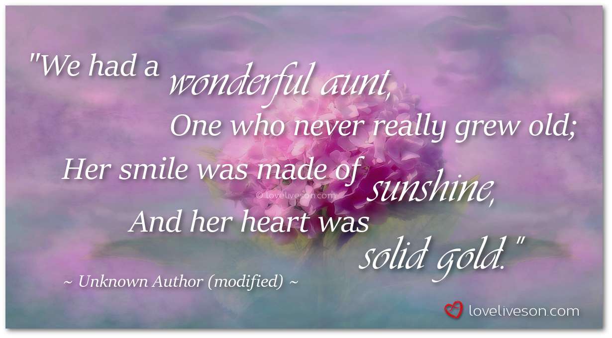 Rest In Peace Aunt Quotes
