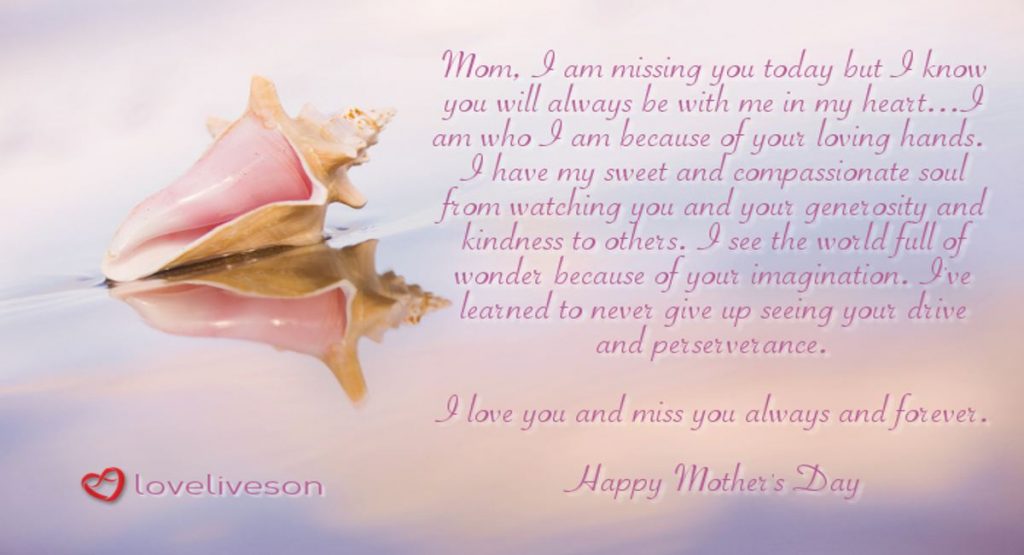 Shareable Meme #9 for Remembering Mom on Mother's Day