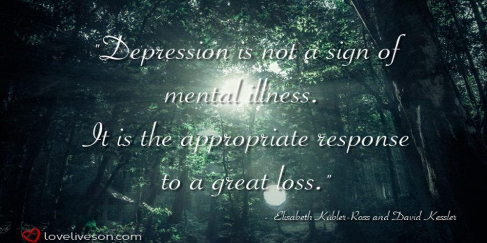 Depression Stages of Grief Meme