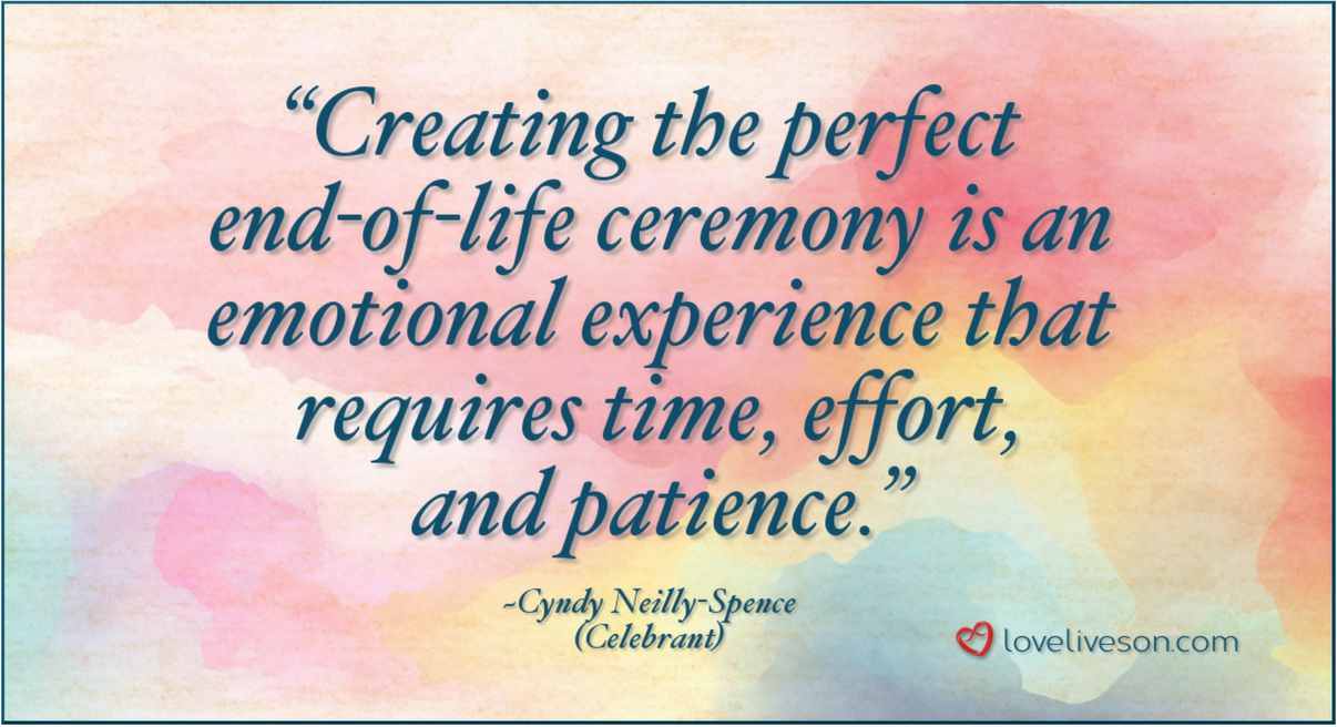 Funeral Celebrant Quote