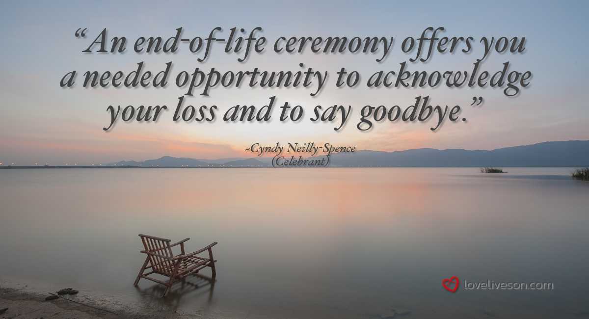 Funeral Celebrant Quote