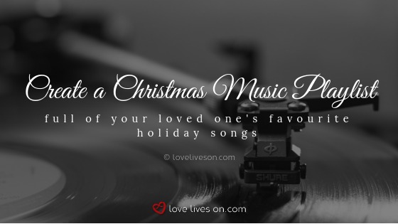 'In Memory' at Christmas Playlist