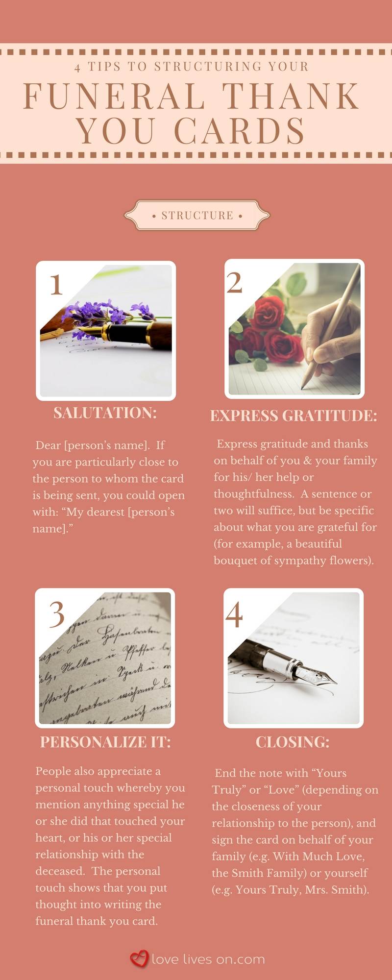 Sample Thank You Notes After Funeral