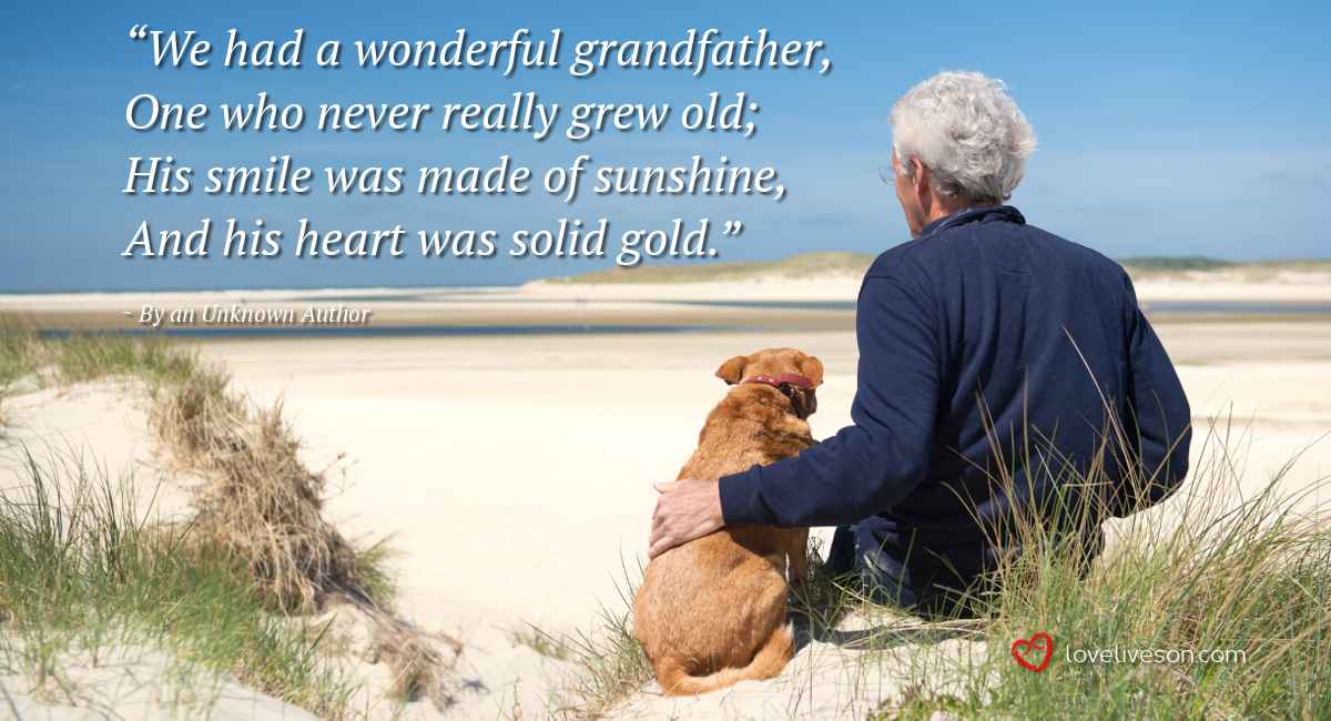 21+ Best Funeral Poems For Grandpa Love Lives On