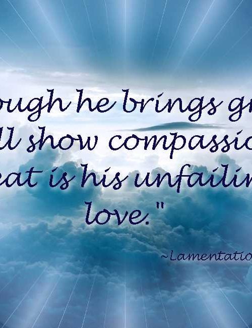 Bible-Verses-for-Funeral-Lamentations-3-32-500×650 | Love Lives On