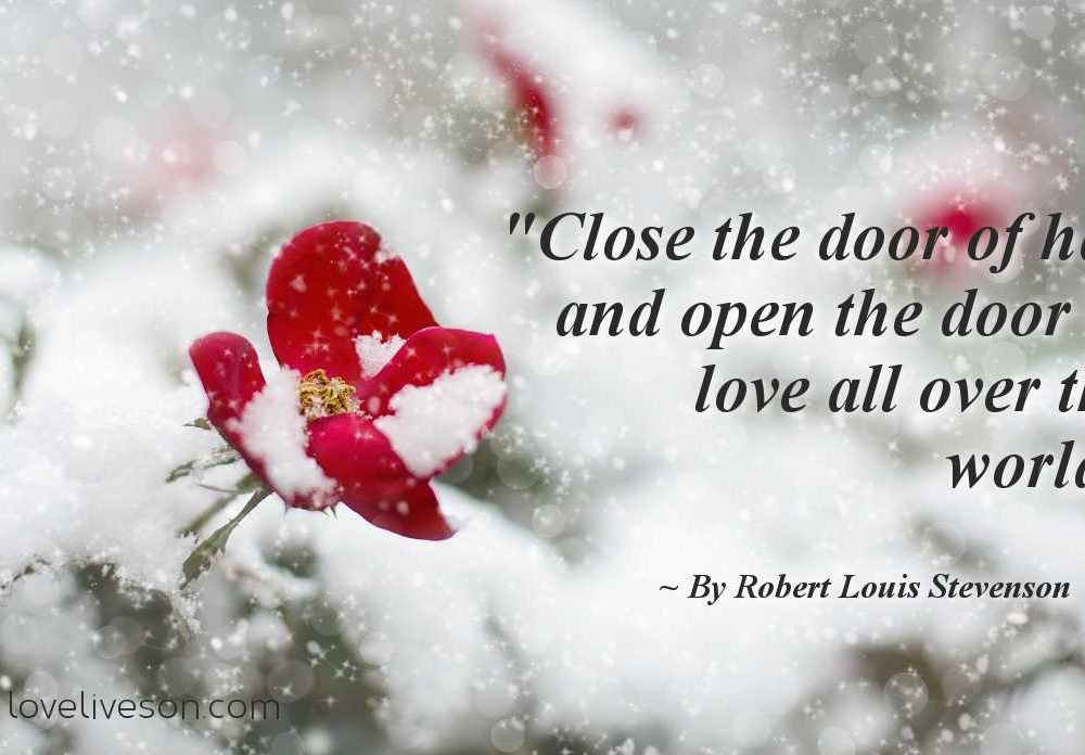 Christian Christmas Poem A Christmas Prayer By Robert Louis Stevenson