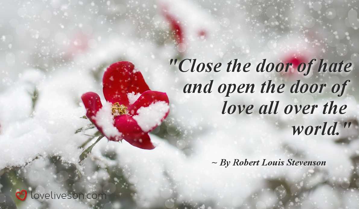 Christian Christmas Poem A Christmas Prayer by Robert Louis Stevenson