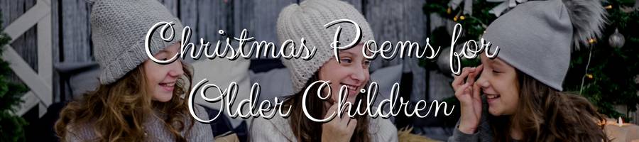 Christmas Poems for Kids Aged 6 to 12