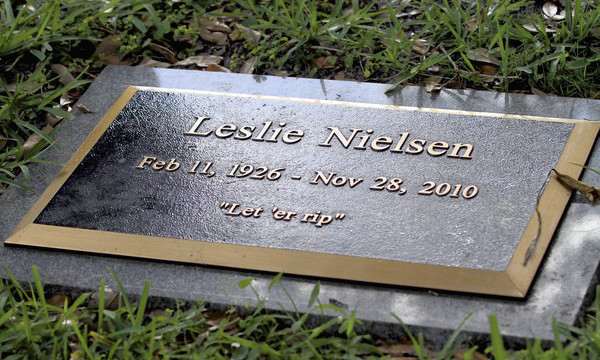 Leslie Nielsen Funny Epitaphs