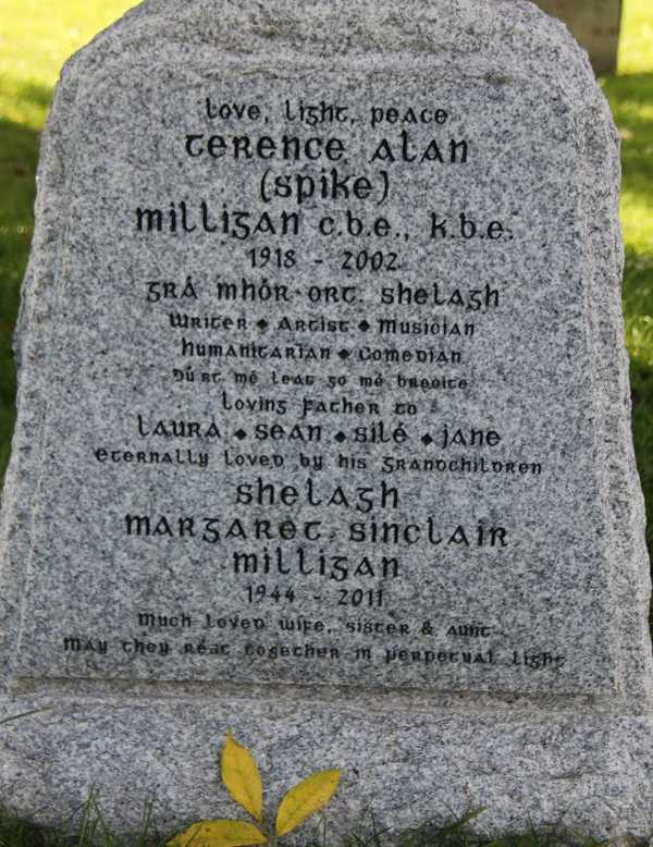  funny epitaphs: Spike Milligan