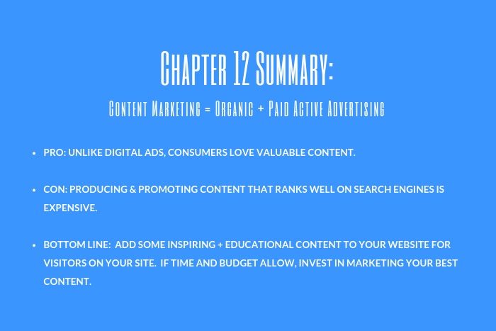 Printing Marketing Ideas Guide: Chapter 12 Summary