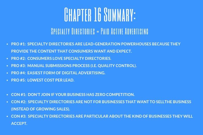 Funeral Home Advertising Guide: Chapter 16 Summary