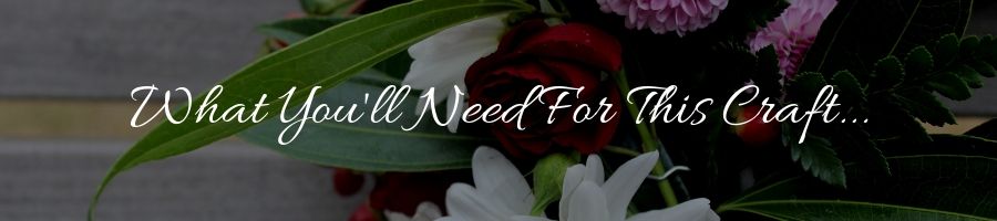How to Make a Funeral Wreath With Ribbon: Supply List