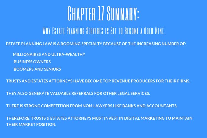 Lawyer Marketing Guide: Chapter 17 Summary
