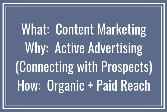 What, Where & Why of Content Marketing for Insurance Agents
