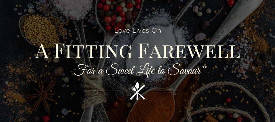 Memorial Service Ideas: A Fitting Farewell - Cooking and Foodie Theme