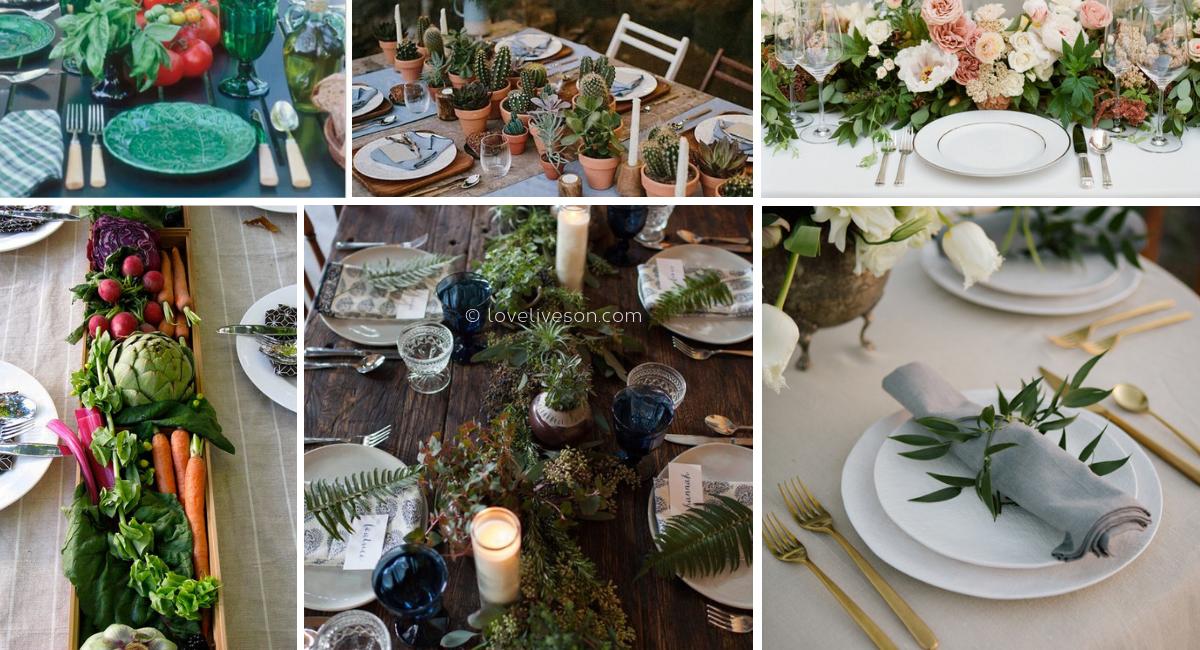 Memorial Service Table Decorations