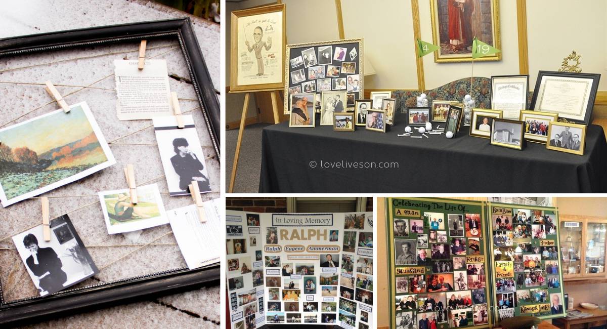 Funeral Memory Boards