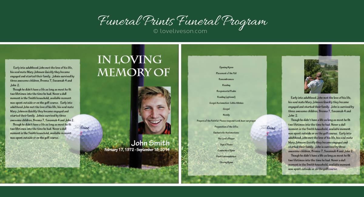 Funeral Programs