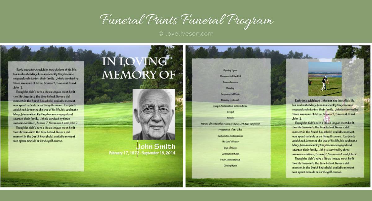 Funeral Programs