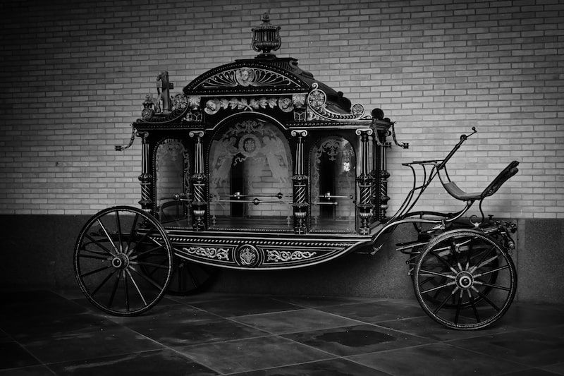 Horse drawn hearse
